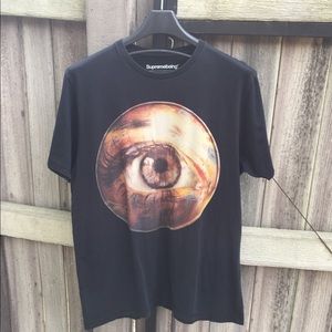 Men size 10 supremebeing black t shirt